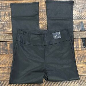 Express NWT Cropped Flare High Rise Black Pants